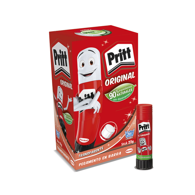 PRITT STICK COLA TRANSPARENTE 22G 1584625