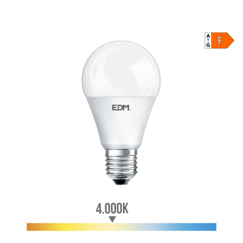 LÂMPADA STANDARD LED E27 20W 2100LM 4000K LUZ DO DIA Ø6,5X12,4CM