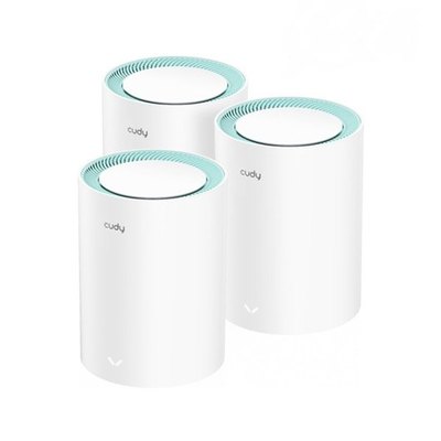 CUDY EXTENSOR DE SINAL UNIVERSAL WIFI GIGABIT 300MBPS 3UNID