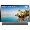 TV METZ 24" 24MPE7000Z FHD GOOGLETV PORTATIL 3H