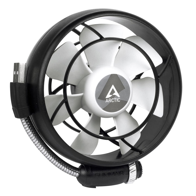 ARCTIC Summair Light dispositivo USB Preto, Branco Ventoinha