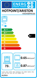FORNO HOTPOINT HAOI4S8PM1XA( MULTIFUNÇÕES  - 73 LITROS - 8 P )