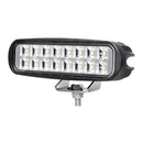 FOCO DE TRABALHO RETANGULAR COM 16 LEDS 1500 IM 9 - 32 V IP67