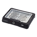 GRELHADOR ELÉTRICO PRETO, 2200 W
