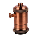 CASQUILHO REGULADOR VINTAGE E27 150 W 250 V~ COBRE 50 X 93 MM