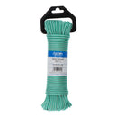 CORDA TRANÇADA PP VERDE/BRANCA 4,5 MM X 10 M