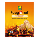 LÃ ACENDE FOGO ECOLÓGICA 1KG FUEGONET 231653 MASSÓ