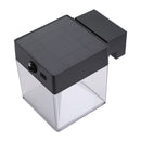 APLIQUE SOLAR QUADRADO 4W 500LM, 3000/4000/6500K, COM SENSOR, PRE