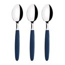 JOGO DE COLHERES 3 PEÇAS IPANEMA AZUL 19CM TRAMONTINA