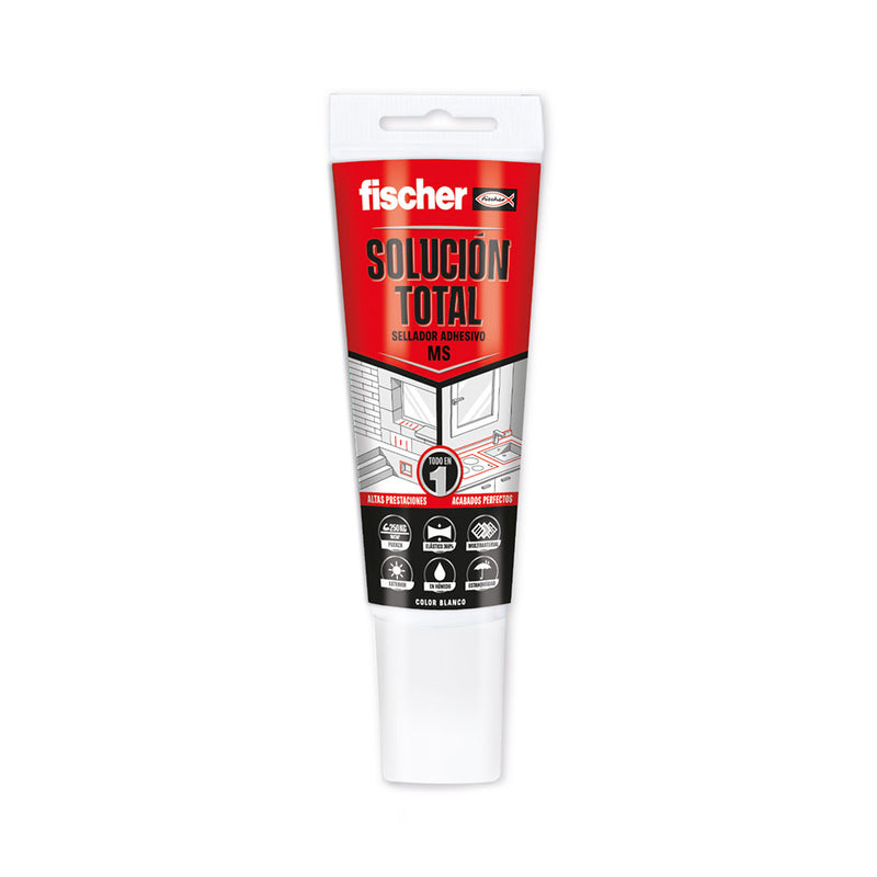 MS TOTAL WHITE SOLUTION 80ML 519030 FISCHER, ADESIVO SELANTE, TEM