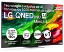 TELEVISOR LG QNED EVO 75QNED87A6B 75" ULTRA HD 4K SMART TV WIFI