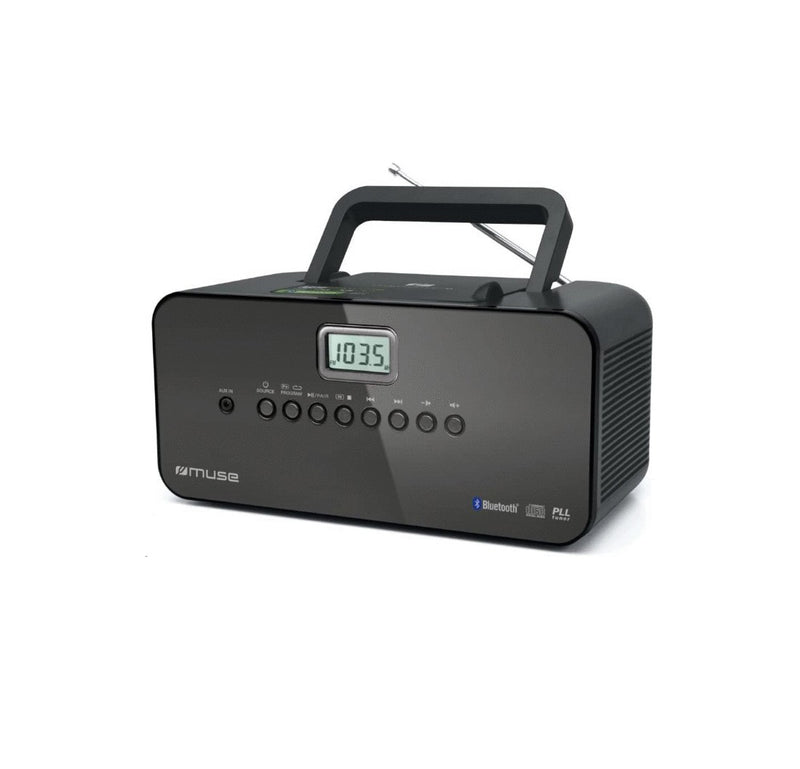 MUSE RADIO PORTATIL C/CD RADIO MW/FM BLUETOOTH