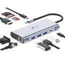 DOCKING USB TIPO-C LEOTEC LEDS01 3XUSB 2XUSB TIPO-C 1XUSB TIPO-C