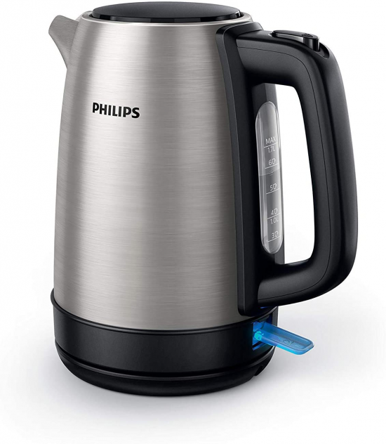 Philips Daily Collection Metal, tampa com mola, indicador de luz,