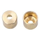 PACK 2 UNID. SUPORTE DE BARRA DE ARMÁRIO EXTENSÍVEL 12 LATÃO EDM