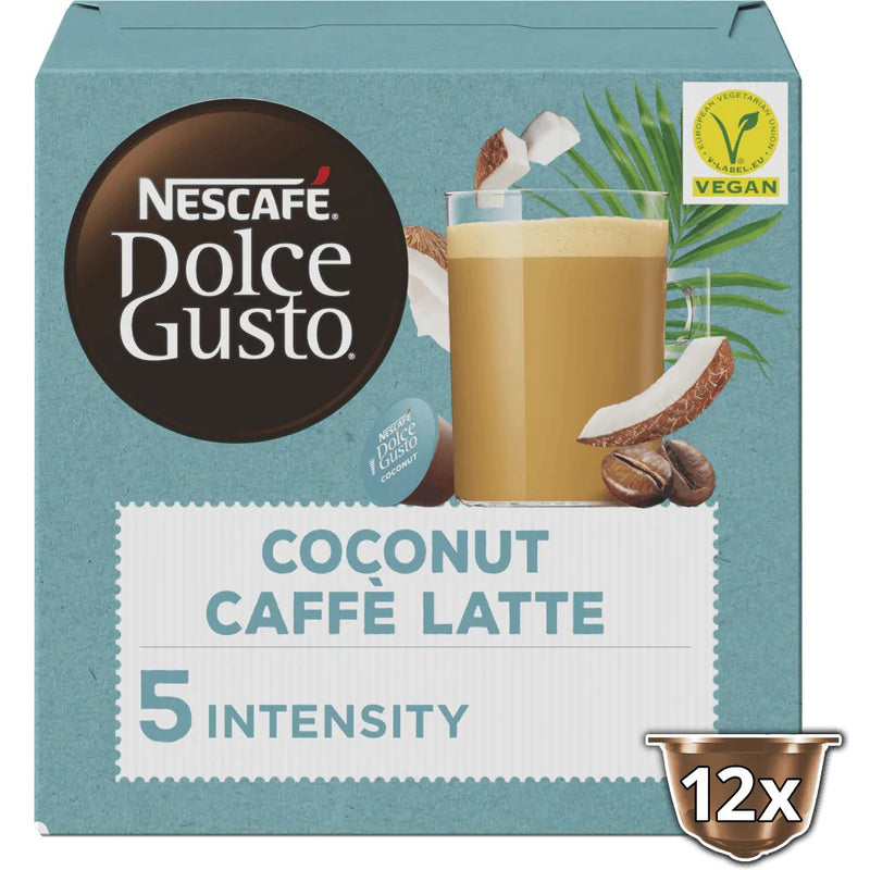 CÁPSULAS DE CAFÉ DOLCE GUSTO COCONUT CAFFE LATTE ( 36  - OS NOSSO