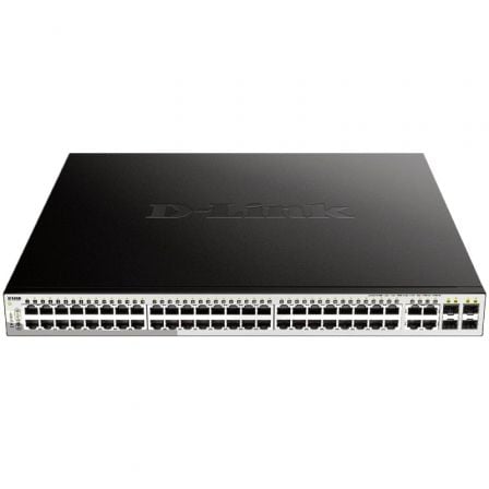 D-LINK 52-PORT GIGABIT POE+ SMART SWITCH (48P POE) INCL 4-PORT SF