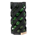 BOLAS DE DECORAÇÃO PARA ÁRVORE DE NATAL Ø6 CM, VERDES, CAIXA COM