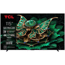 TV TCL 115C7K( 115" - 292 CM - MINI LED UHD 4K  - GOOGLE TV  )