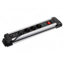 BASE MÚLTIPLA, 4 TOMADAS SCHUKO 2P+T, 2 USB A+C, 16 A 250 V~, 1,5