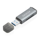 AISENS LECTOR DE TARJETAS USB-A 3.1 GEN1 - COMPATIBLE CON SD, MIC