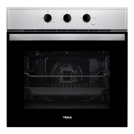 Teka HBB 605 70 l A Preto, Aço inoxidável