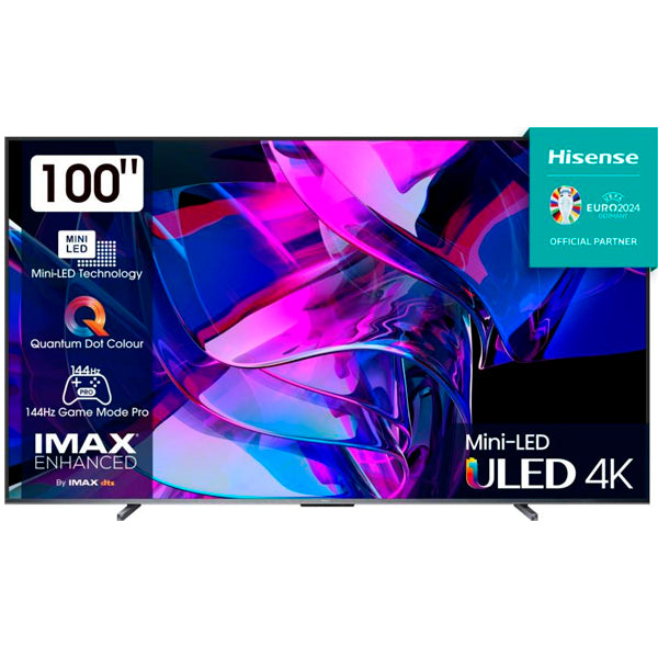 Hisense 100U7KQ TV 2,54 m (100") 4K Ultra HD Smart TV Wi-Fi Pret