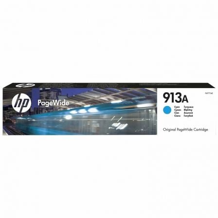 TINTEIRO ORIGINAL HP 913A F6T77AE AZUL