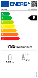 ARMÁRIO FRIO POSITIVO MARECOS - ARV 66 CS PV - 800924V0849
