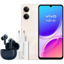 SMARTPHONE VIVO Y21 4GB 256GB 6.74" 5G ORO INCLUYE CARGADOR + AUR