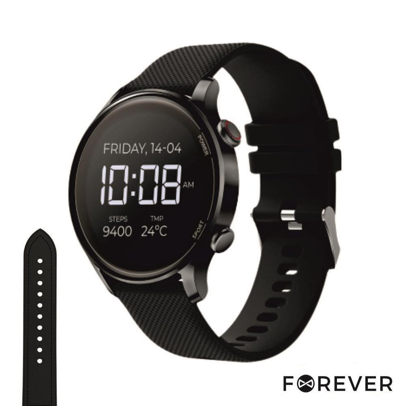 SMARTWATCH FOREVER GRAND SW-700 PRETO