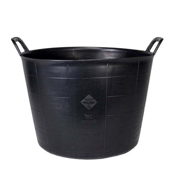 BALDE DE PLÁSTICO PRETO N°3 (40L) HEAVY DUTY 88778 RUBI