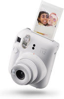 CAMARA FUJIFILM INSTAX MINI 12 WHITE+10 FOTOS+BOLS