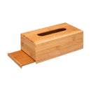 CAIXA DE BAMBU PARA LENÇOS 25X13X8,7CM