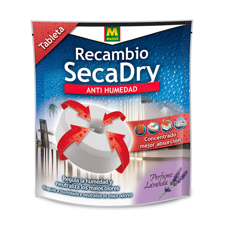 SECADRY RECARGA EM TABLETE 450G 231485 MASSÓ