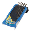 BROCA DE METAL HSS COBALTO RETIFICADA, Ø2-8 MM, CONJUNTO DE 6 PEÇ