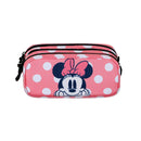 ESTOJO COM 3 BOLSOS FAN 2.2 MINNIE MOUSE CLOSER. 2,5 L. KARACTERM