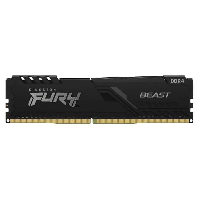 16GB 2666MHZ DDR4 CL16 DIMM 1GX8 FURY BEAST BLACK