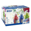 CAIXA DE 6 CORES 125ML DE TEMPERA CORES SORTIDAS MILAN