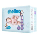 FRALDA CHELINO T3 4-10 KG 36 UNIDADES
