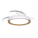 VENTILADOR DE TETO COM PÁS RETRÁTEIS, LED 3 CCT, MOTOR DC 28 W +