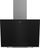 Beko BHCA66641BBHS Montado na parede Preto 445 m³/h A