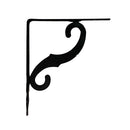 ESQUADRO ORNAMENTAL PLM05 PRETO 230 X 190 MM
