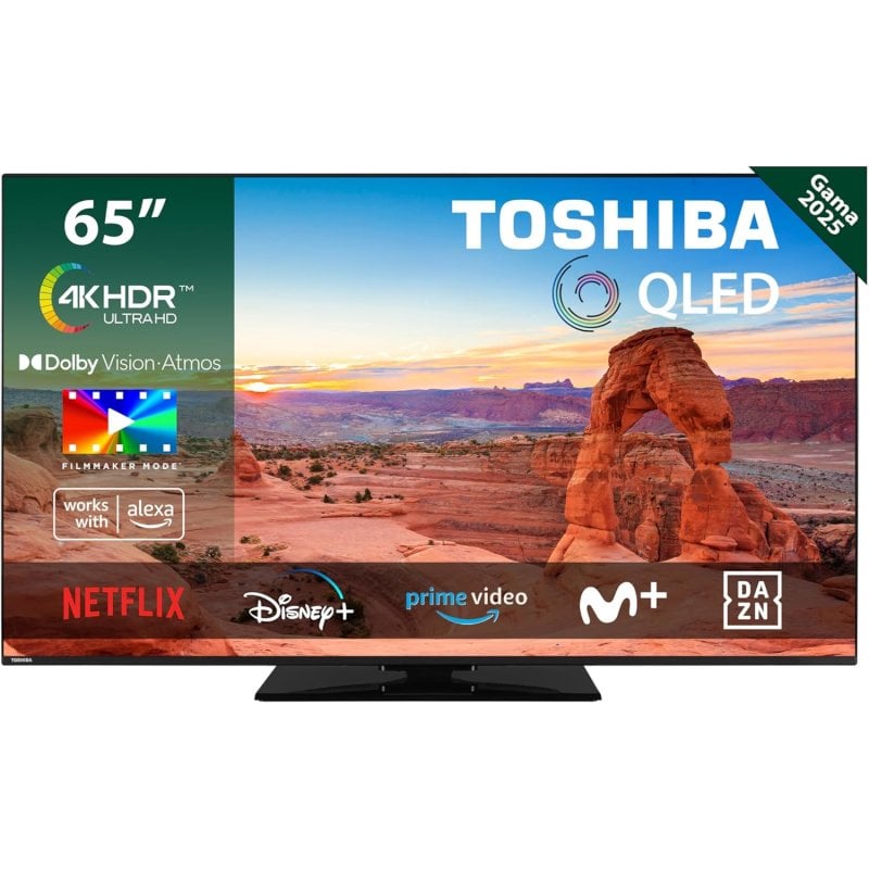 TV TOSHIBA 65" 65QV3463DG UHD QLED SMART TV PEANA