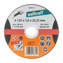 DISCO DE CORTE DE PRECISÃO PARA INOX Ø125X1,0X22,23MM 1687999 WOL