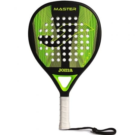 PALA DE PÁDEL JOMA MASTER NEGRO Y VERDE FLÚOR