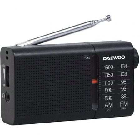 RADIO PORTÁTIL DAEWOO DW1119 NEGRA