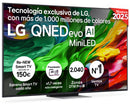 TELEVISOR LG QNED EVO 65QNED87A6B 65" ULTRA HD 4K SMART TV WIFI
