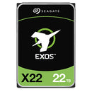 DISCO 3.5 22TB SEAGATE EXOS X22 512E4KN  256MB SATA 6GBS 72RP