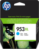 HP Tinteiro original 953XL Ciano de elevado rendimento
